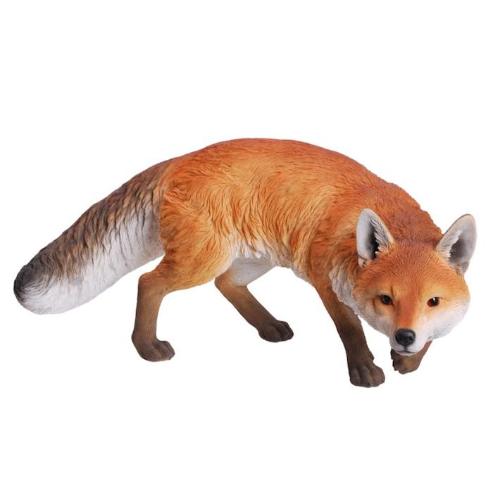 置物 動物 歩くきつね 特大 狐 高さ32cm 巨大オブジェ woobia おしゃれ 玄関インテリア リアル 大型 ウービア |  | 01