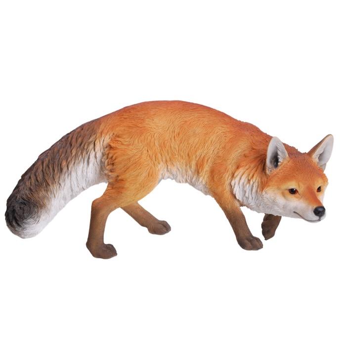 置物 動物 歩くきつね 特大 狐 高さ32cm 巨大オブジェ woobia おしゃれ 玄関インテリア リアル 大型 ウービア |  | 03