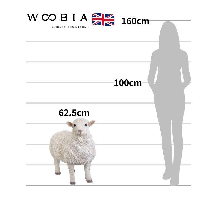 置物 見つめる羊 大 横幅76cm おしゃれ 大きい 玄関 インテリア 庭