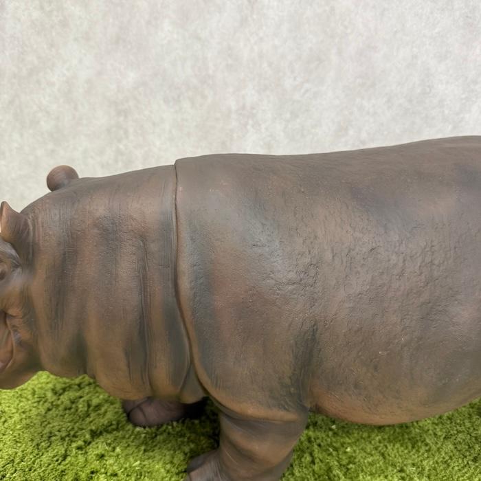 置物 カバ 大 高さ37cm 巨大オブジェ woobia 動物 おしゃれ 大きい 玄関 インテリア 庭 かわいい 北欧 リアル 大型 面白い ウービア |  | 11