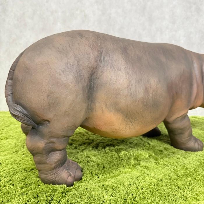 置物 カバ 大 高さ37cm 巨大オブジェ woobia 動物 おしゃれ 大きい 玄関 インテリア 庭 かわいい 北欧 リアル 大型 面白い ウービア |  | 07