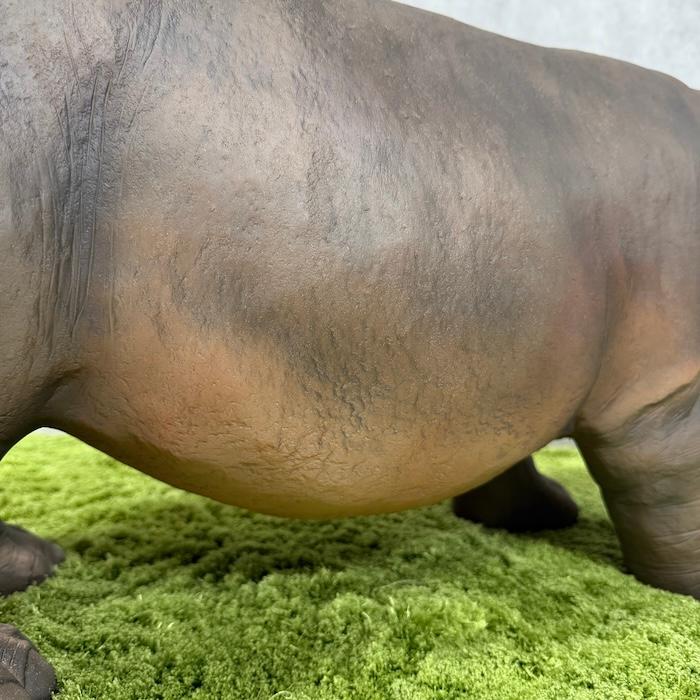 置物 カバ 大 高さ37cm 巨大オブジェ woobia 動物 おしゃれ 大きい 玄関 インテリア 庭 かわいい 北欧 リアル 大型 面白い ウービア |  | 08