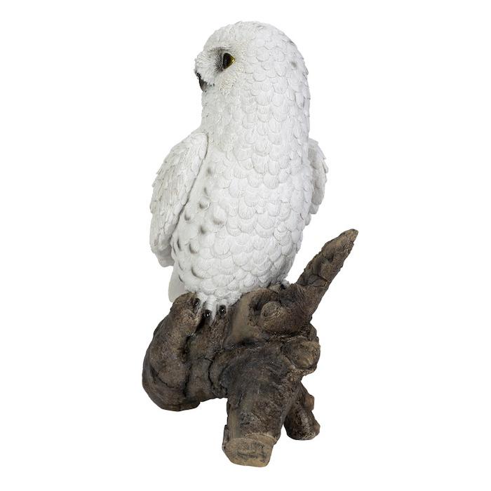 鳥 置物 オブジェ 北欧 動物 かわいい 切り株にとまるユキタカ 高さ33cm woobia おしゃれ 玄関インテリア かわいい 大型 ウービア |  | 03