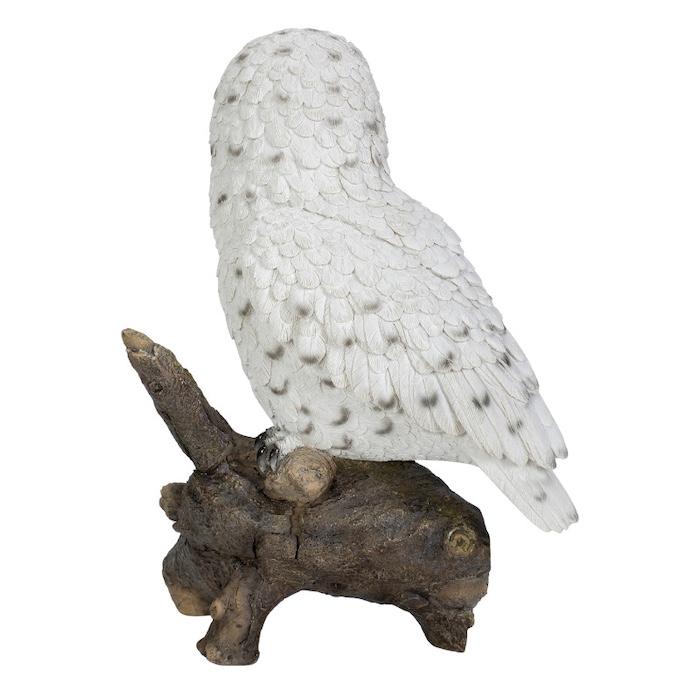 鳥 置物 オブジェ 北欧 動物 かわいい 切り株にとまるユキタカ 高さ33cm woobia おしゃれ 玄関インテリア かわいい 大型 ウービア |  | 04