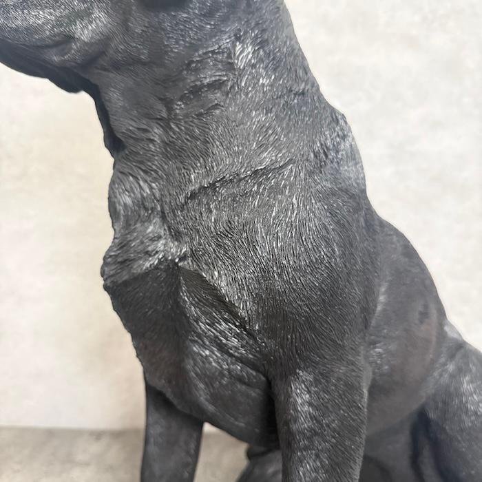 WOOBIA（ウービア） 犬 置物 大型 動物 特大 お座りラブラドール