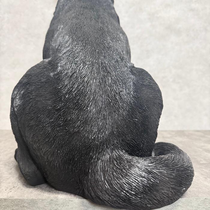 WOOBIA（ウービア） 犬 置物 大型 動物 特大 お座りラブラドール
