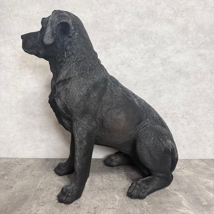WOOBIA（ウービア） 犬 置物 大型 動物 特大 お座りラブラドール