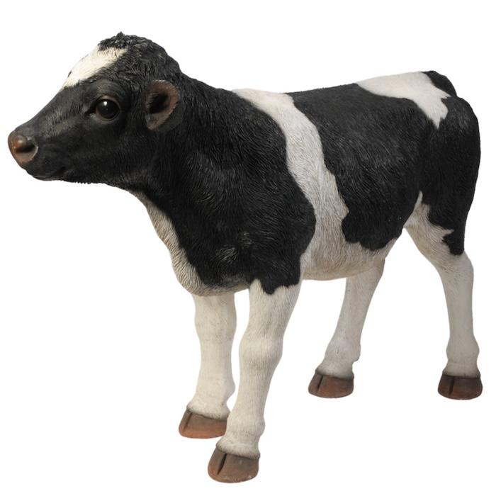 置物 動物 黒白牛 特大 高さ77cm 巨大オブジェ woobia おしゃれ 大きい 玄関インテリア 庭 ガーデン かわいい 北欧 リアル 大型 面白い ウービア |  | 02