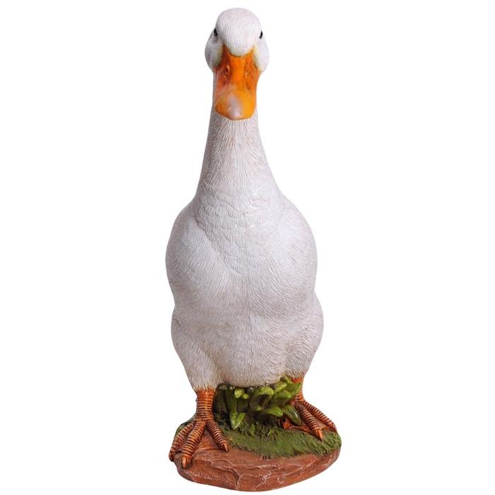 鳥 置物 オブジェ 北欧 動物 かわいい アヒル グッズ 高さ31.8cm woobia おしゃれ 玄関インテリア リアル 大型 ウービア |  | 04