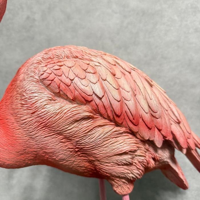 鳥 置物 オブジェ 北欧 動物 かわいい フラミンゴ 鳥グッズ 高さ69cm