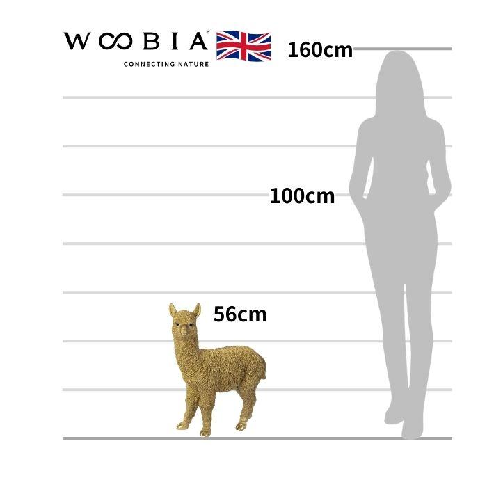 置物 動物 アルパカ ゴールド 金色 縁起物 高さ56cm おしゃれ 大きい