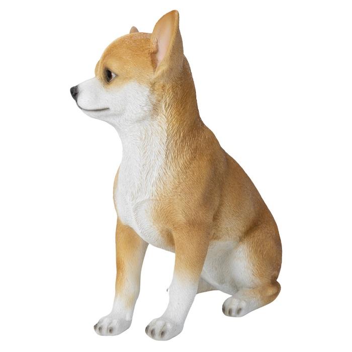 置物 犬 動物 お座りチワワ 高さ23.5cm woobia woobia おしゃれ 大きい 玄関 インテリア ガーデン かわいい オブジェ ウービア |  | 03