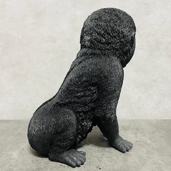 置物 かわいい 動物 玄関 赤ちゃん黒ゴリラ グッズおしゃれ インテリア