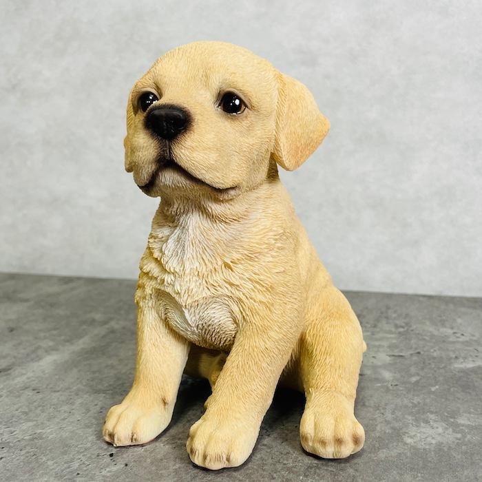 置物 犬 かわいい 動物 玄関 お座りラブラドールレトリバー おしゃれ インテリア ガーデンオーナメント woobia ウービア |  | 03