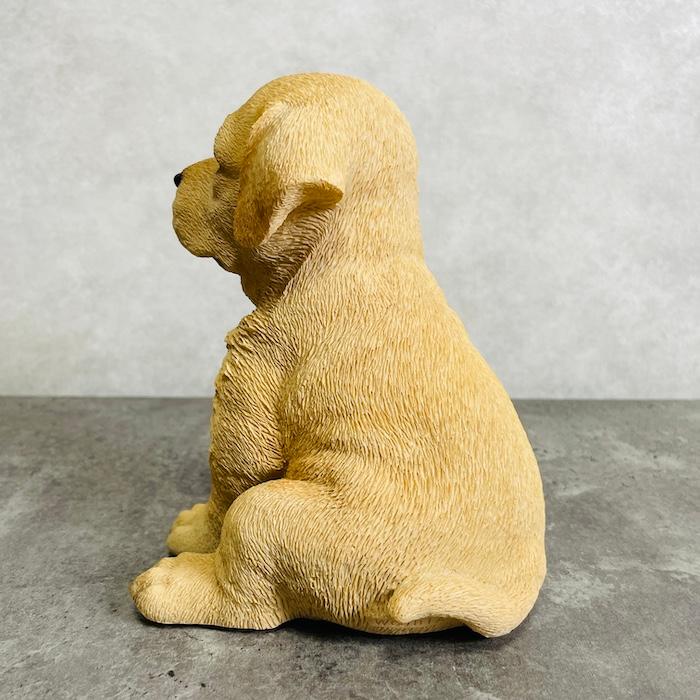 置物 犬 かわいい 動物 玄関 お座りラブラドールレトリバー おしゃれ インテリア ガーデンオーナメント woobia ウービア |  | 07