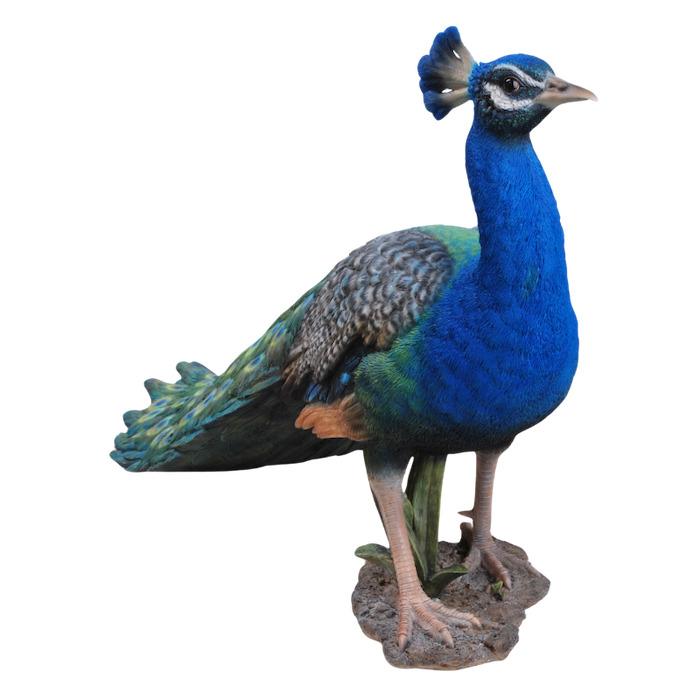 WOOBIA（ウービア） 鳥 置物 オブジェ 北欧 動物 かわいい クジャク