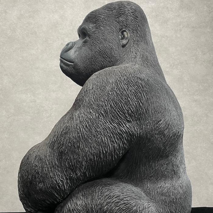 段差ゴリラ Qoo10] 細かな部分までリアルにこだわった ゴリラ