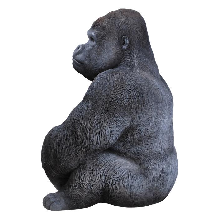 置物 動物 お座り特大黒ゴリラ 高さ76cm おしゃれ 大きい 玄関 インテリア かわいい 大型 面白い ウービア woobia |  | 04