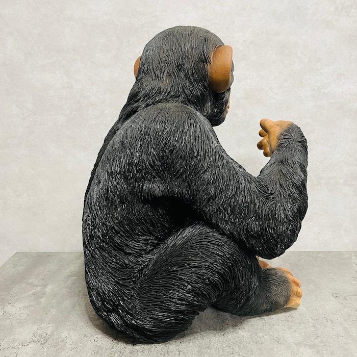 置物 動物 チンパンジー 高さ53cm おしゃれ 大きい 玄関 インテリア 庭 ガーデン かわいい オブジェ 北欧 リアル 大型 面白い ウービア |  | 14