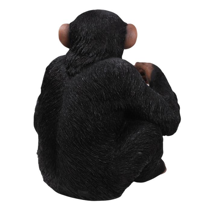 置物 動物 チンパンジー 高さ53cm おしゃれ 大きい 玄関 インテリア 庭 ガーデン かわいい オブジェ 北欧 リアル 大型 面白い ウービア |  | 05