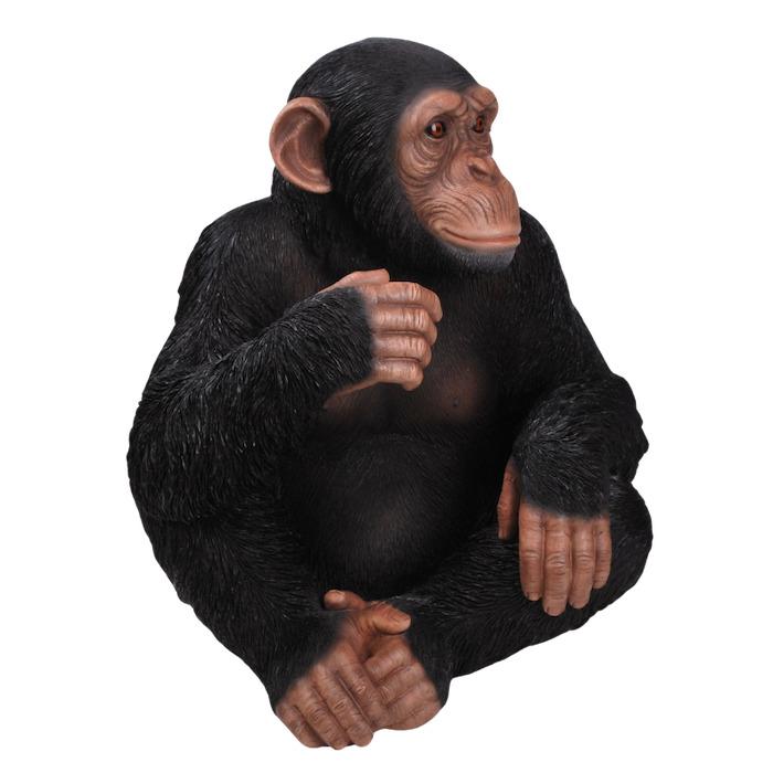 置物 動物 チンパンジー 高さ53cm おしゃれ 大きい 玄関 インテリア 庭 ガーデン かわいい オブジェ 北欧 リアル 大型 面白い ウービア |  | 06