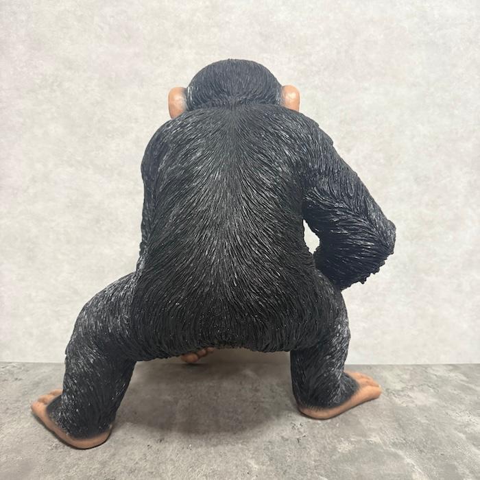 スワロフスキー 野性の王国 チンパンジー置物 置物 動物 チンパンジー 高さ28cm おしゃれ 大きい 玄関 インテリア 庭