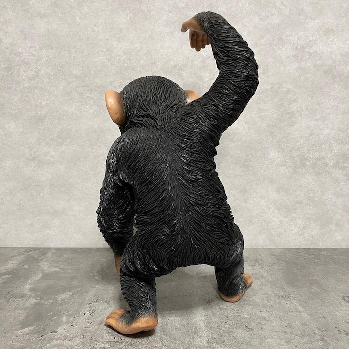 置物 動物 手を上げるチンパンジー 高さ43cm おしゃれ 大きい 玄関 インテリア 庭 かわいい オブジェ リアル 面白い |  | 09