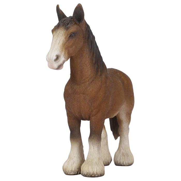 馬 置物 立つブラウン馬 高さ11cm おしゃれ かわいい 玄関 インテリア