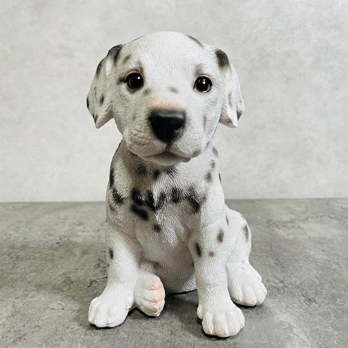 置物 犬 かわいい 動物 玄関 お座り ダルメシアン おしゃれ 贈り物 インテリア ガーデンオーナメント woobia ウービア |  | 01
