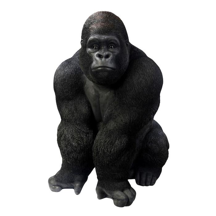 置物 動物 特大ゴリラ 高さ107cm 巨大オブジェ おしゃれ 大きい 玄関