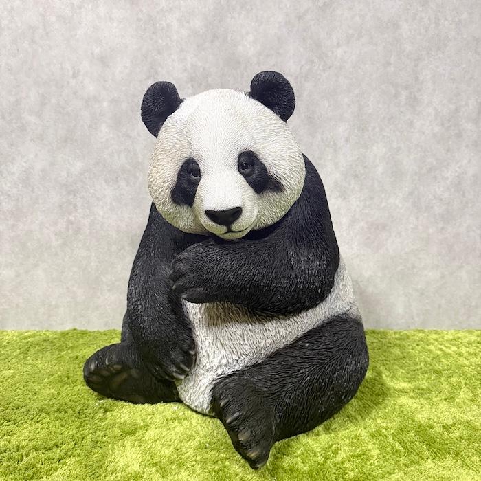 置物 動物 お座りパンダ 大 高さ55cm おしゃれ 大きい 玄関 インテリア