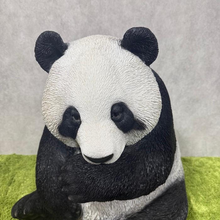WOOBIA（ウービア） 置物 動物 お座りパンダ 大 高さ55cm おしゃれ