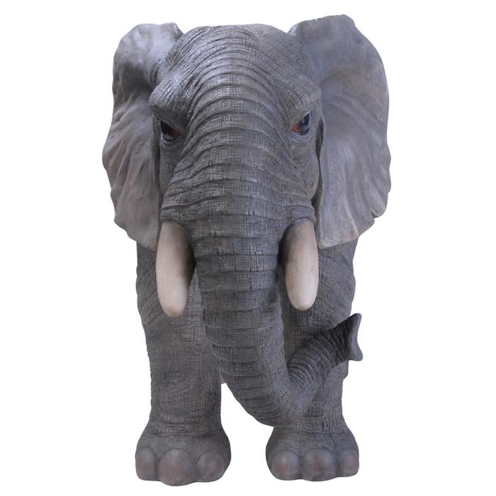 置物 ゾウ 特大 象 高さ71.5cm 巨大オブジェ 縁起物 風水 woobia 動物