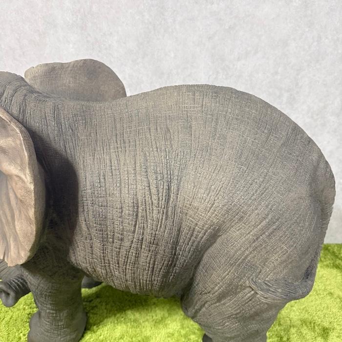 WOOBIA（ウービア） 置物 ゾウ 特大 象 高さ71.5cm 巨大オブジェ