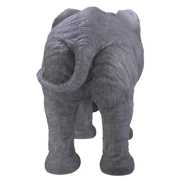 置物 ゾウ 特大 象 高さ71.5cm 巨大オブジェ 縁起物 風水 woobia 動物