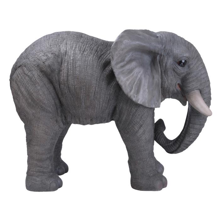 置物 ゾウ 特大 象 高さ71.5cm 巨大オブジェ 縁起物 風水 woobia 動物