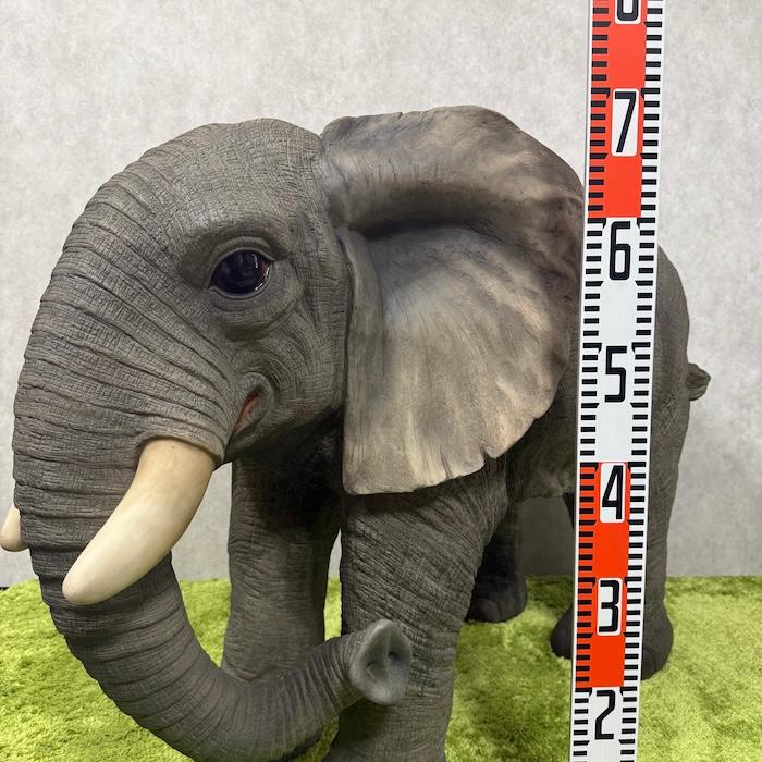 WOOBIA（ウービア） 置物 ゾウ 特大 象 高さ71.5cm 巨大オブジェ