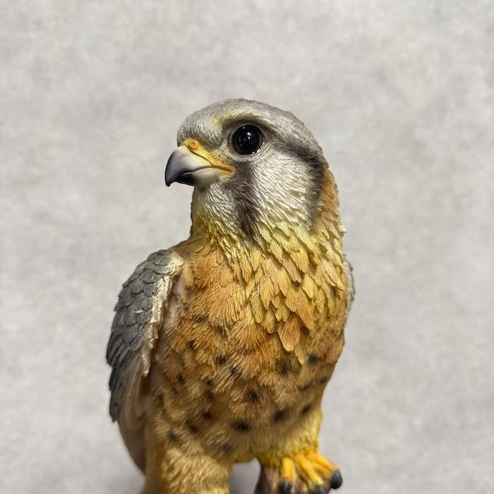 WOOBIA（ウービア） 鳥 置物 オブジェ 北欧 動物 かわいい 切り株に