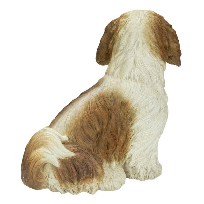 置物 犬 動物 お座りシーズー 茶白 中 高さ27cm woobia おしゃれ 大きい 玄関 インテリア ガーデン かわいい オブジェ 北欧 リアル 大型 ウービア |  | 04