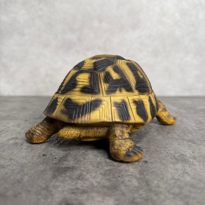 WOOBIA（ウービア） 亀の置物 ヘルマンリクガメ 動物 かわいい 玄関