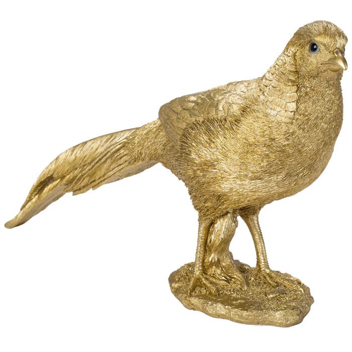 鶴 鳥 置物 クレイン オブジェ クラシック ゴールド 85660CR 鳥 置物 オブジェ 北欧 動物 かわいい キンケイ ゴールド 豪華 金色