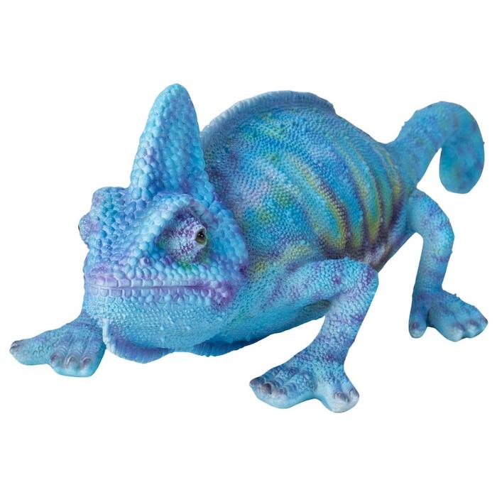 置物 ブルーカメレオン かわいい オブジェ 北欧 動物 高さ8.2cm woobia