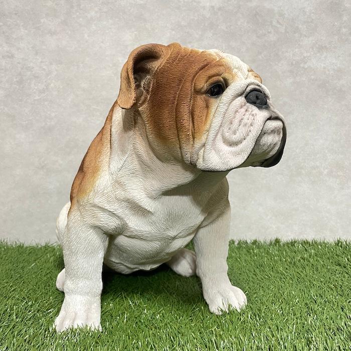 置物 犬 動物 ブルドッグ グッズ 高さ36.5cm woobia おしゃれ 大きい