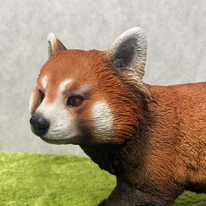 置物 動物 レッサーパンダ 特大 横幅69.5cm 巨大オブジェ woobia