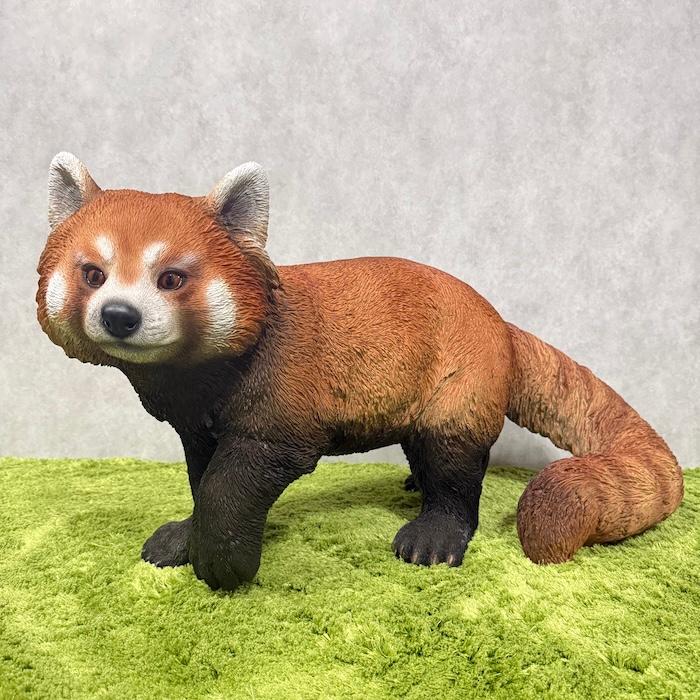 置物 動物 レッサーパンダ 特大 横幅69.5cm 巨大オブジェ woobia