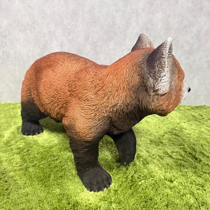 WOOBIA（ウービア） 置物 動物 レッサーパンダ 特大 横幅69.5cm 巨大