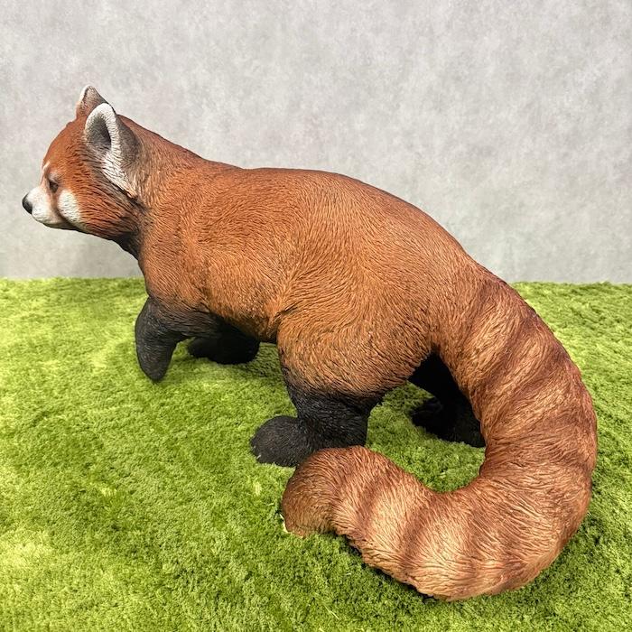 WOOBIA（ウービア） 置物 動物 レッサーパンダ 特大 横幅69.5cm 巨大