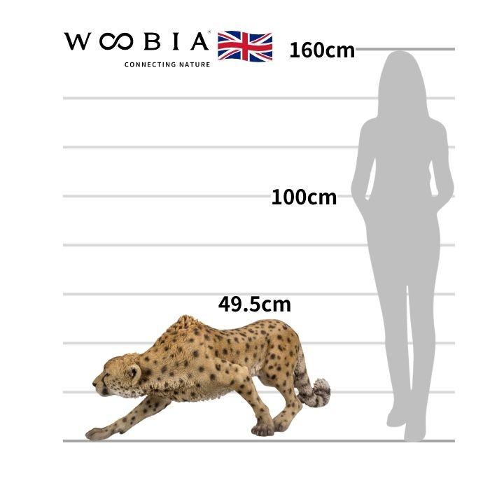 置物 動物 歩くチーター 特大 高さ49.5cm おしゃれ 大きい 玄関