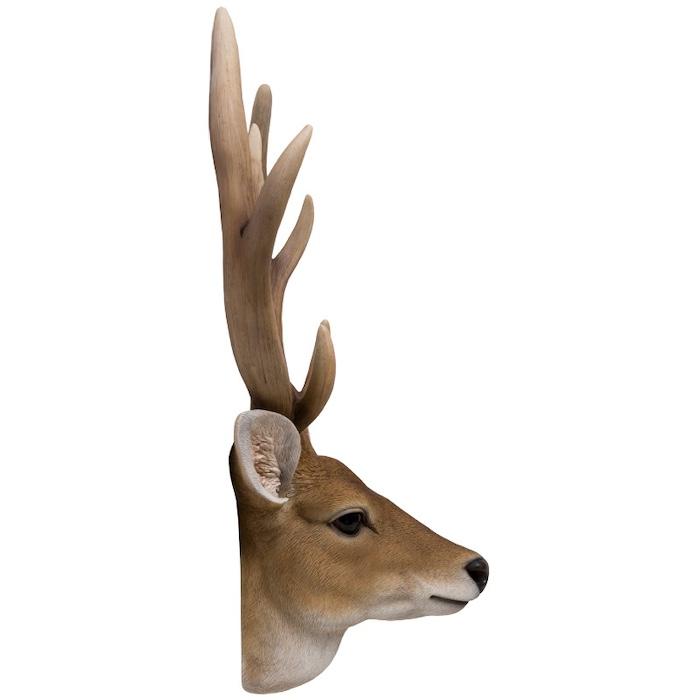 アニマルヘッド壁掛け 鹿 グッズ 置物 woobia 動物 おしゃれ 大きい 玄関インテリア 庭 ガーデン かわいいオブジェ 北欧 リアル 大型 面白い ウービア |  | 02