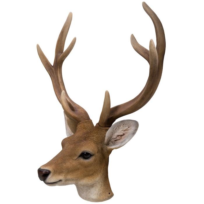 アニマルヘッド壁掛け 鹿 グッズ 置物 woobia 動物 おしゃれ 大きい 玄関インテリア 庭 ガーデン かわいいオブジェ 北欧 リアル 大型 面白い ウービア |  | 03